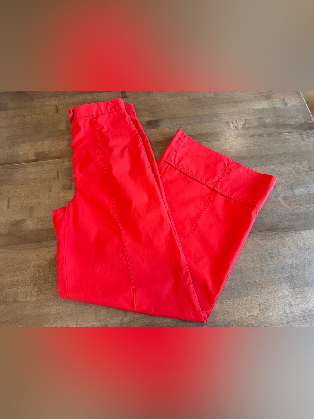 Anthropologie Poppy Wide Leg Pants